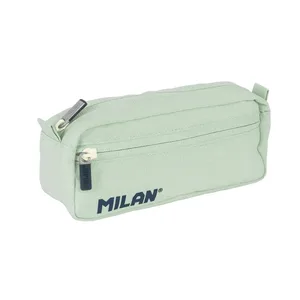 Trousse rectangulaire 2 fermetures éclair 430 since 1918 collection, vert