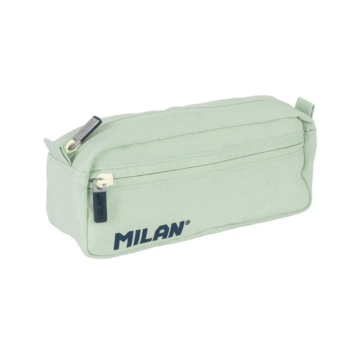 Trousse rectangulaire 2 fermetures éclair 430 since 1918 collection, vert