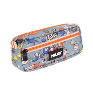 Trousse rectangulaire 2 fermetures éclair série spéciale Sports