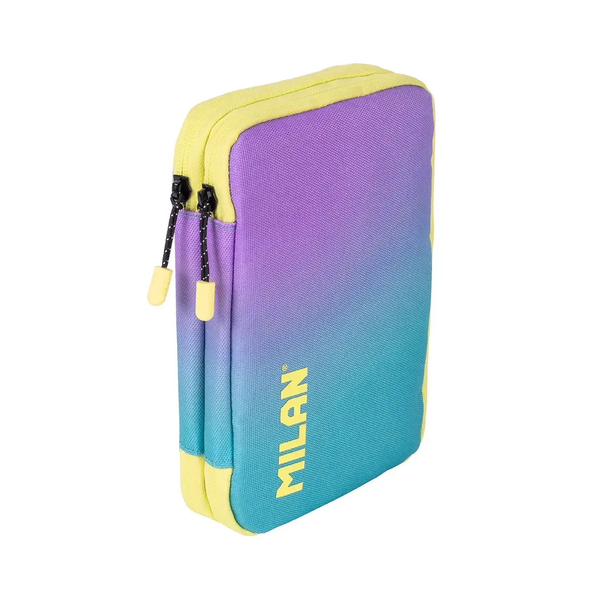 Plumier à 2 compartiments avec contenu collection Sunset, turquoise