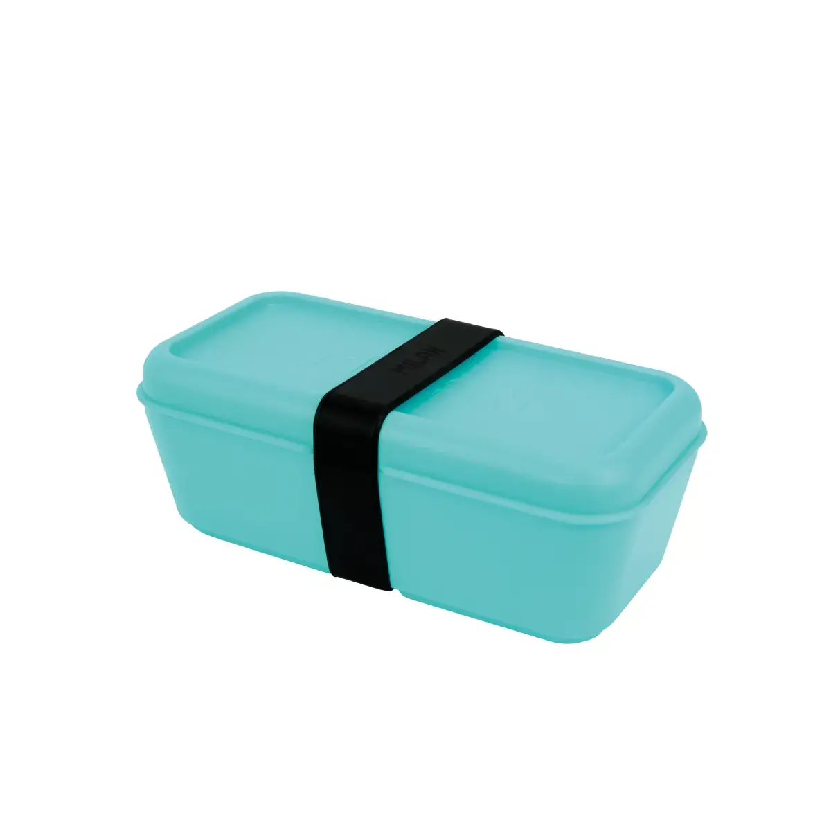 Boîte alimentaire rectangulaire 0,75 L turquoise, série Sunset