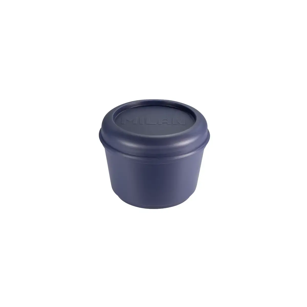 Boîte alimentaire hermétique ronde 0,25 L, 430 since 1918 collection, bleu marine