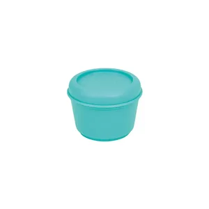 Boîte alimentaire ronde 0,25 L turquoise, série Sunset