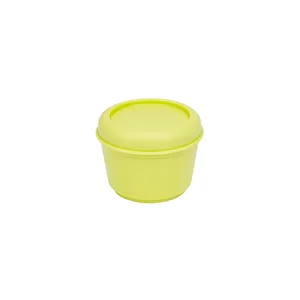 Boîte alimentaire ronde 0,25 L jaune, série Sunset