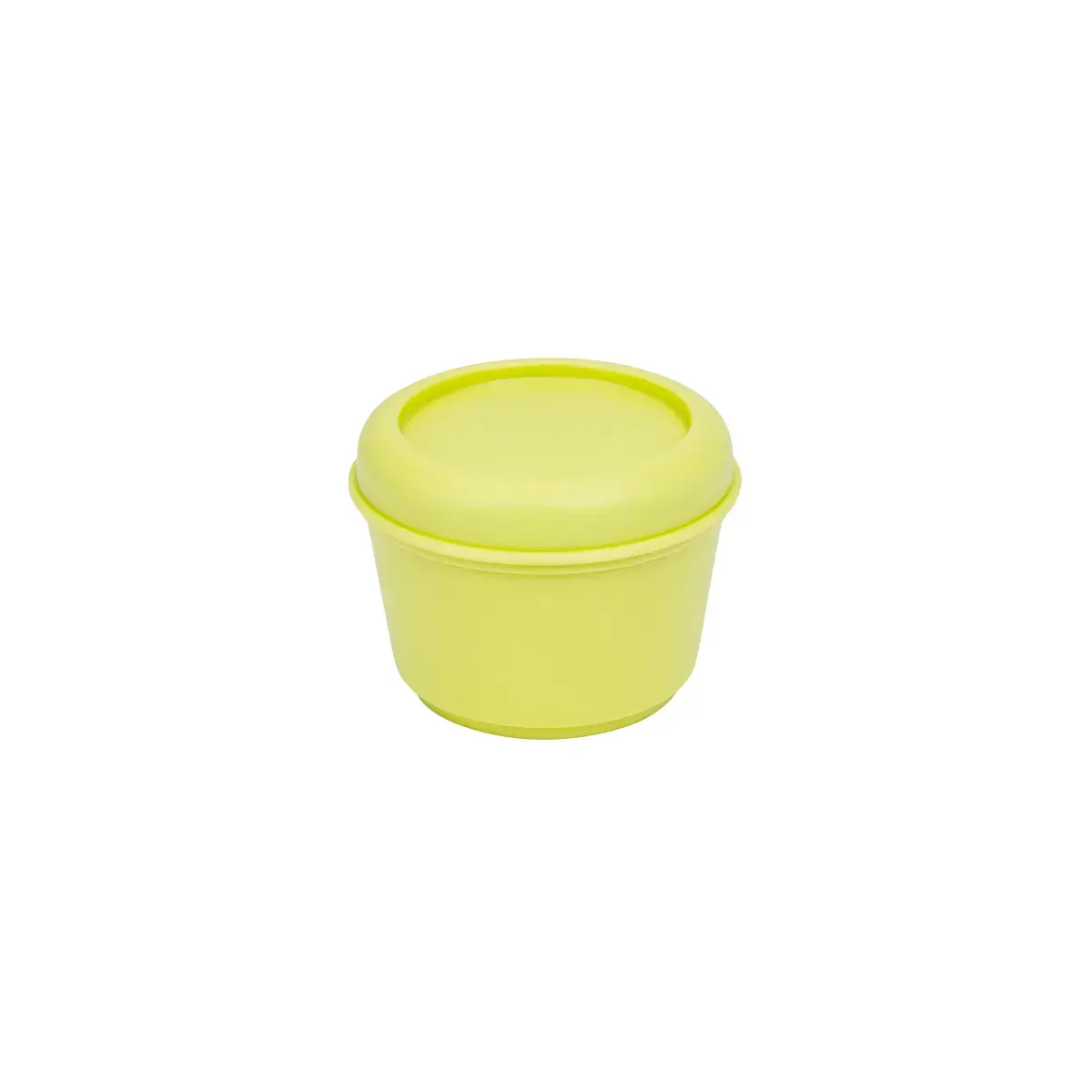 Boîte alimentaire ronde 0,25 L jaune, série Sunset