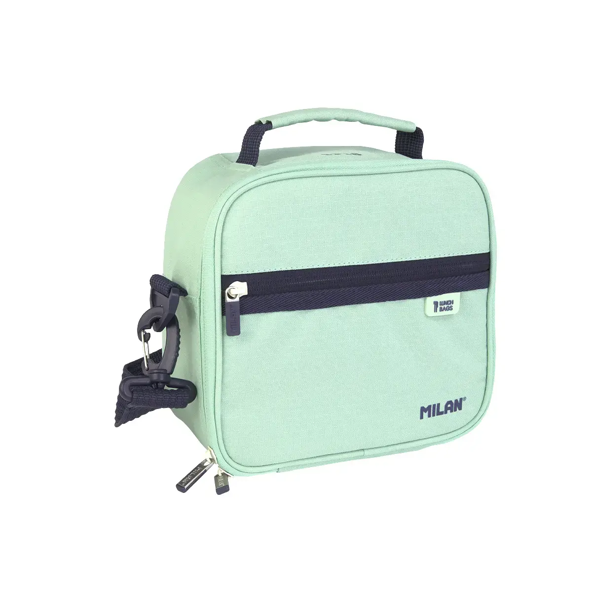 Sac isotherme porte-repas (3,5 L) avec 3 boîtes alimentaires, 430 since1918 collection, vert