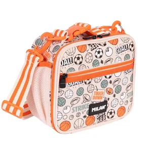 Sac isotherme porte-repas (3,5 L) avec 3 boîtes alimentaires, série spéciale Sports