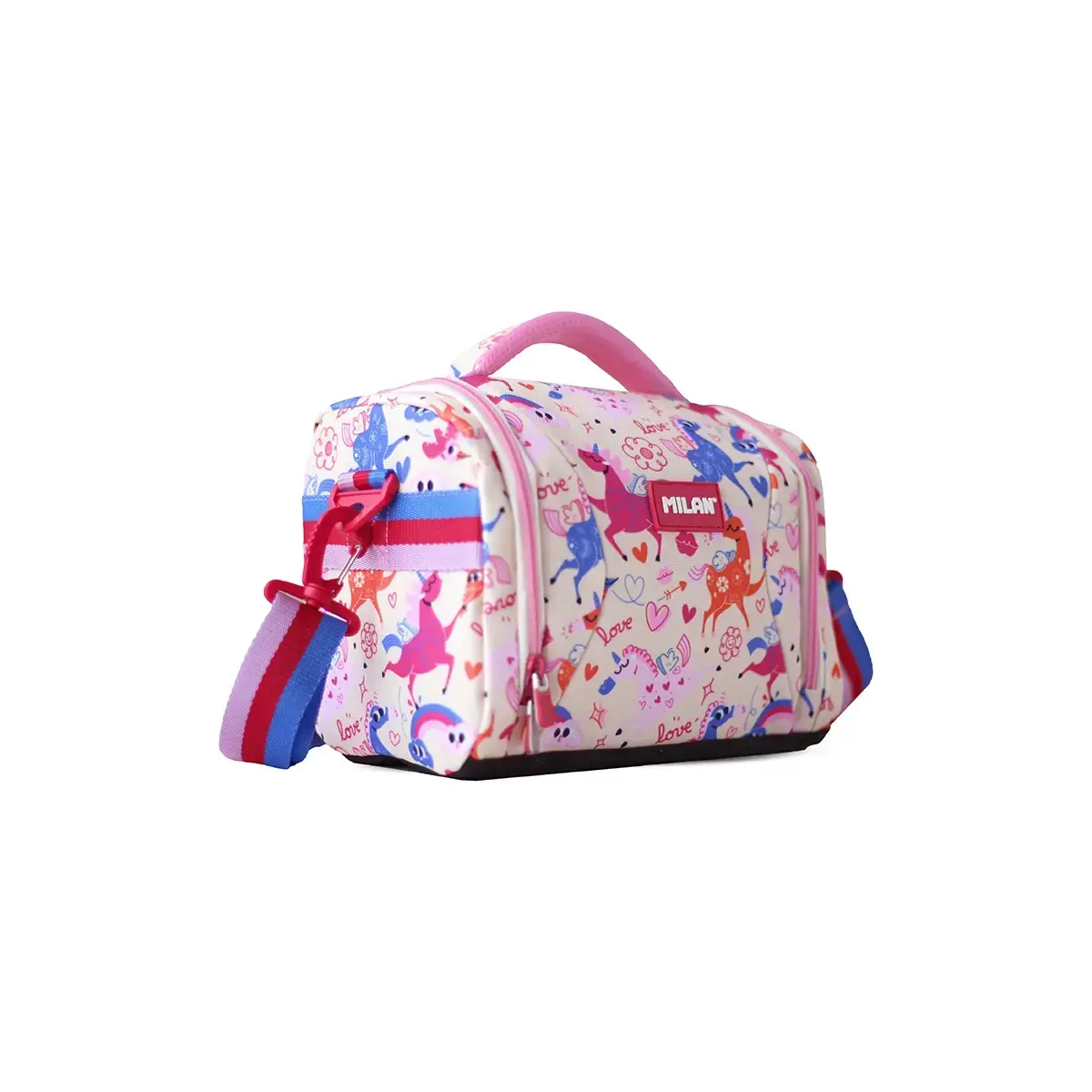 Sac isotherme porte-repas grande capacité (5 L) série spéciale Flowicorn