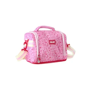 Sac isotherme porte-repas grande capacité (5 L) série spéciale Pink Flowers