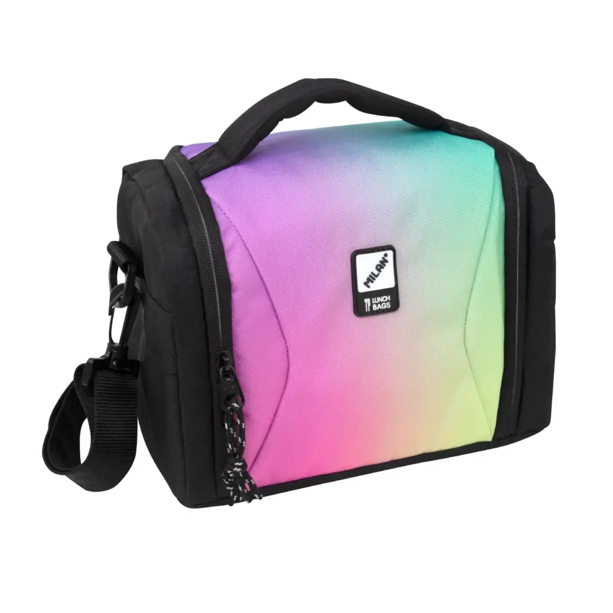 Sac isotherme porte-repas grande capacité (5 L) série Sunset, noir