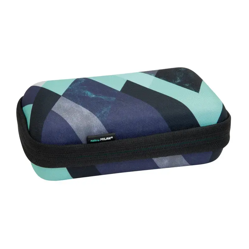 Kit semi-rigide 2 trousses avec contenu Eye Tricks, bleu