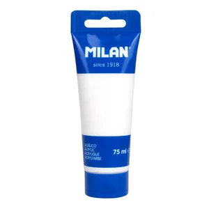Tube 75ml peinture acrylique blanche Arctic White