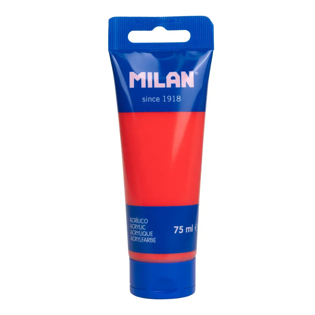 Tube 75ml peinture acrylique vermillon Watermelon Red