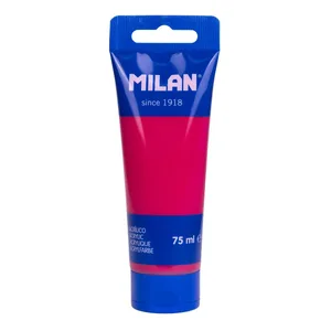 Tube 75ml peinture acrylique magenta Hibiscus Pink