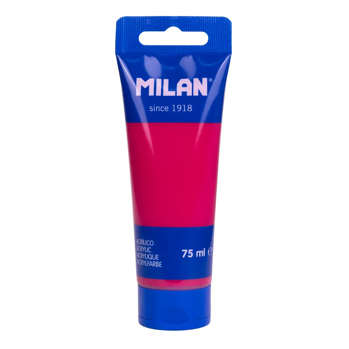 Tube 75ml peinture acrylique magenta Hibiscus Pink