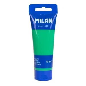 Tube 75ml peinture acrylique vert Grass Green