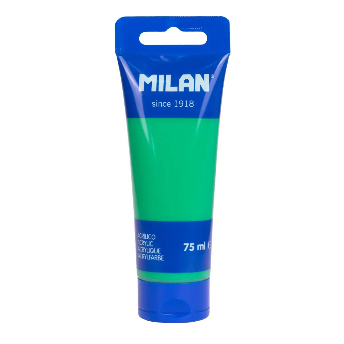 Tube 75ml peinture acrylique vert Grass Green