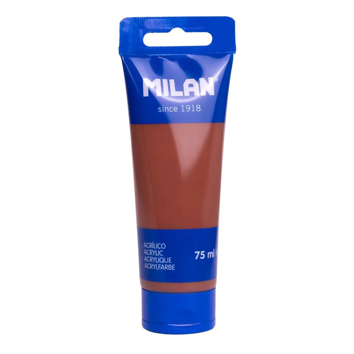 Tube 75ml peinture acrylique sienne brûlée Earth Brown