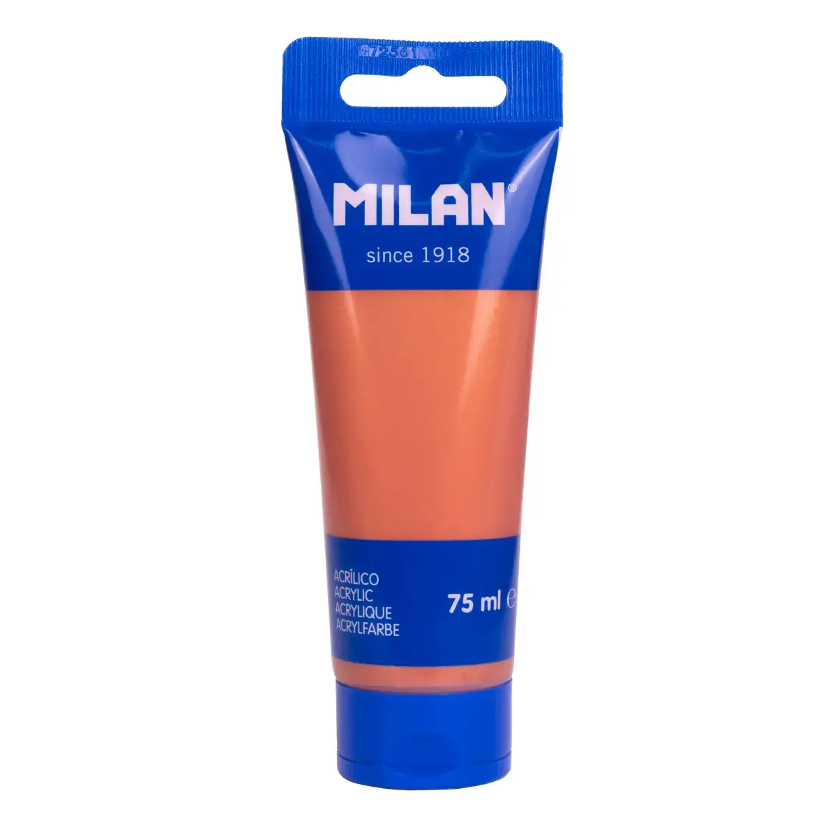 Tube 75ml peinture acrylique cuivre Copper