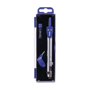 Boîte compas universel avec branche articulée Acid, bleu