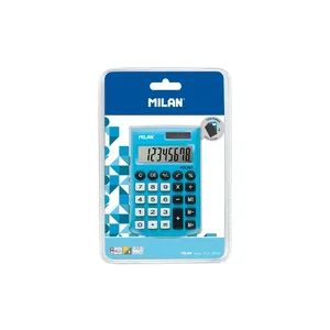 Blister calculatrice Pocket bleue 8 chiffres avec étui