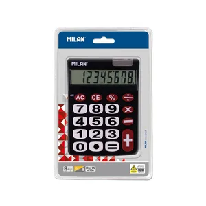 Blister calculatrice noire 8 chiffres