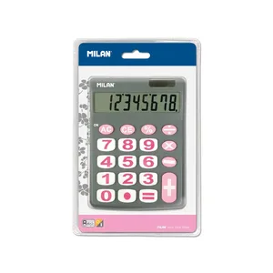Blister calculatrice grise 8 chiffres