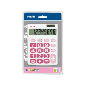 Blister calculatrice blanche 8 chiffres