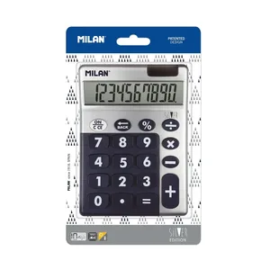 Blister calculatrice Silver bleu 10 chiffres