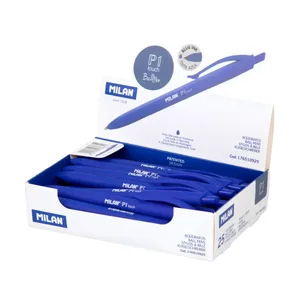 Boîte présentoir 25 stylos P1 touch bleu