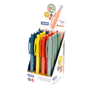 Boîte présentoir 20 porte-mines PL1 0,5mm HB, série Lava