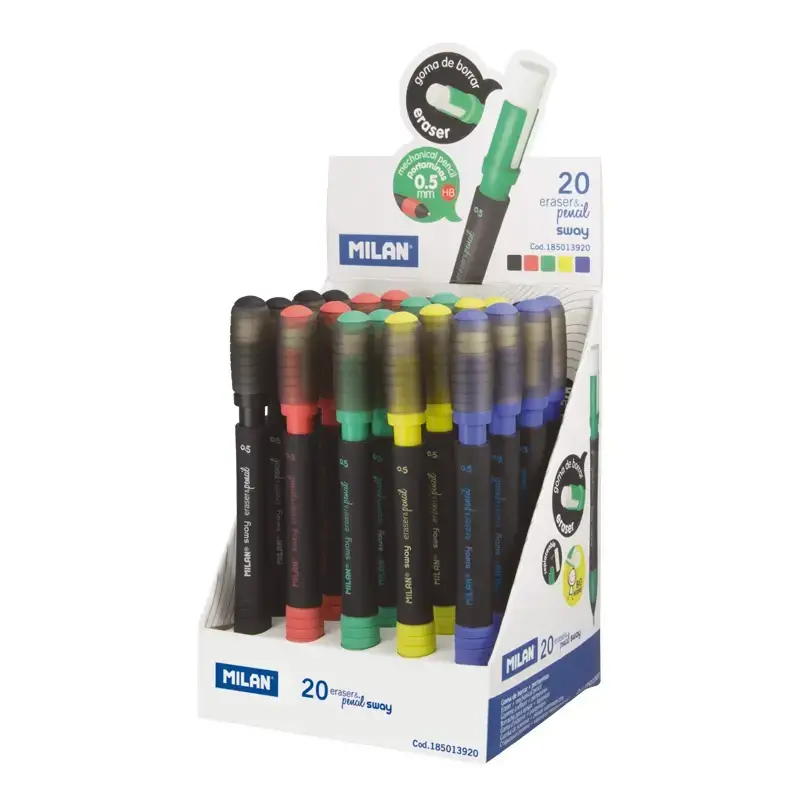 Boîte présentoir 20 porte-mines SWAY 0,5 mm