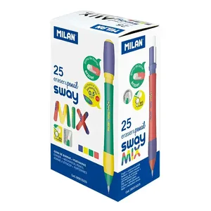 Boîte 25 porte-mines SWAY Mix 0,5 mm