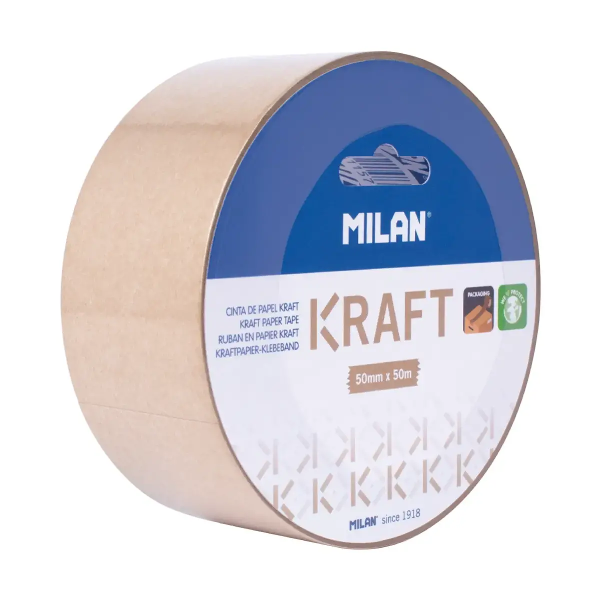 Ruban adhésif de papier kraft 50 mm x 50 m