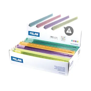 Boîte présentoir 60 règles triangulaires 15 cm série New Look