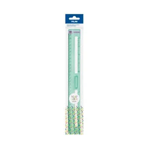 Règle 30 cm transparente série New Look, vert