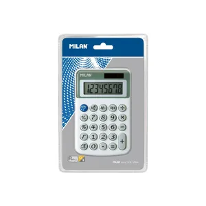 Blister calculatrice blanche 8 chiffres