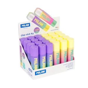 Boîte présentoir 24 bâtons de colle 8 g Sunset