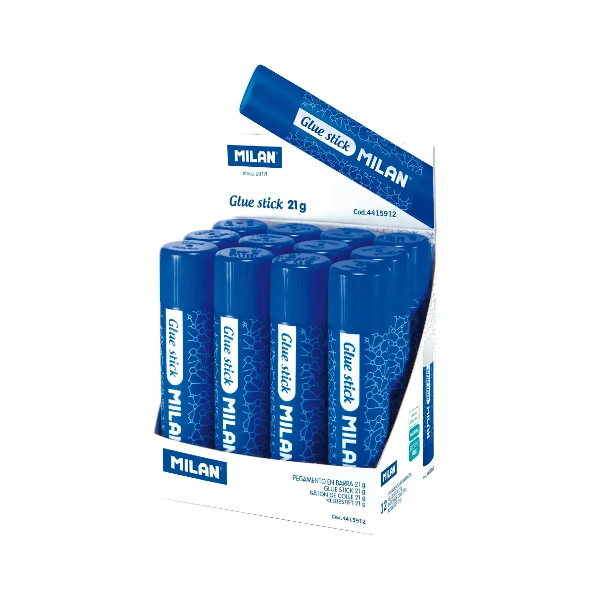 Boîte présentoir 12 bâtons de colle 21 g