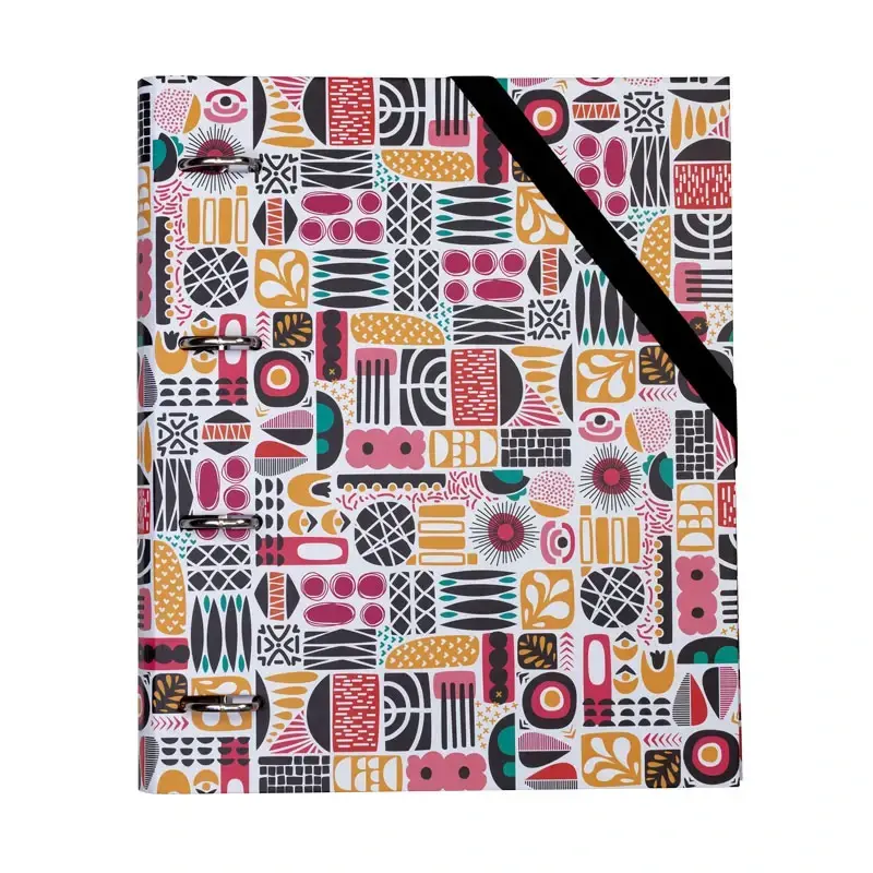 Classeur avec 100 feuilles de papier Shapes