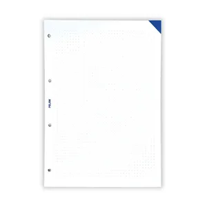 102 feuilles de recharge A4 pour classeur à anneaux (4 trous)