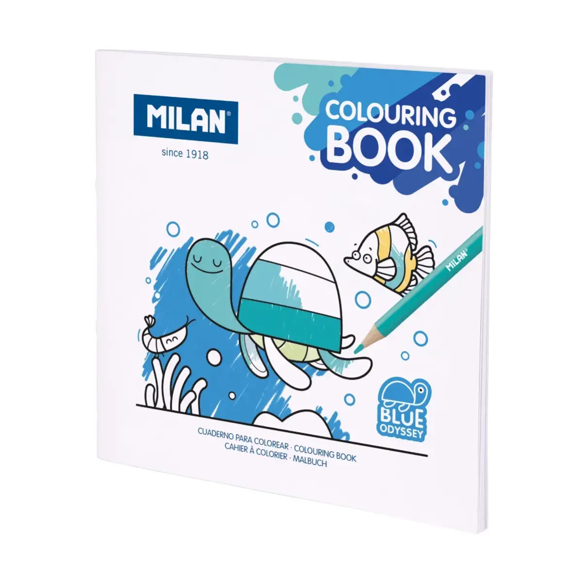 Cahier de coloriages 'Blue odyssey'