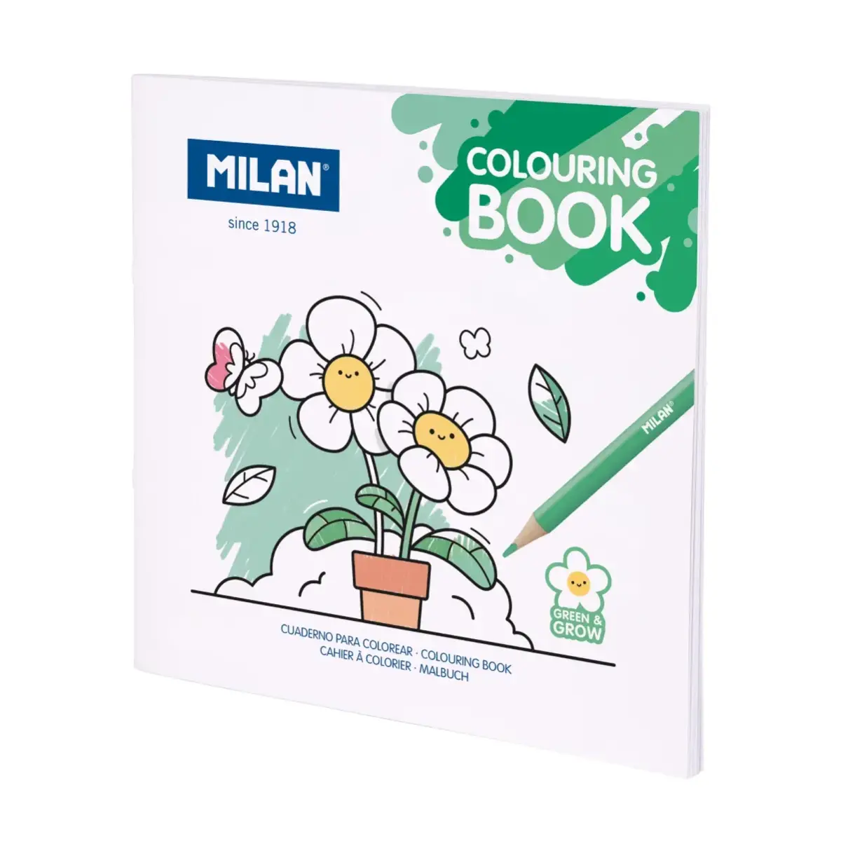 Cahier de coloriages 'Green & grow'
