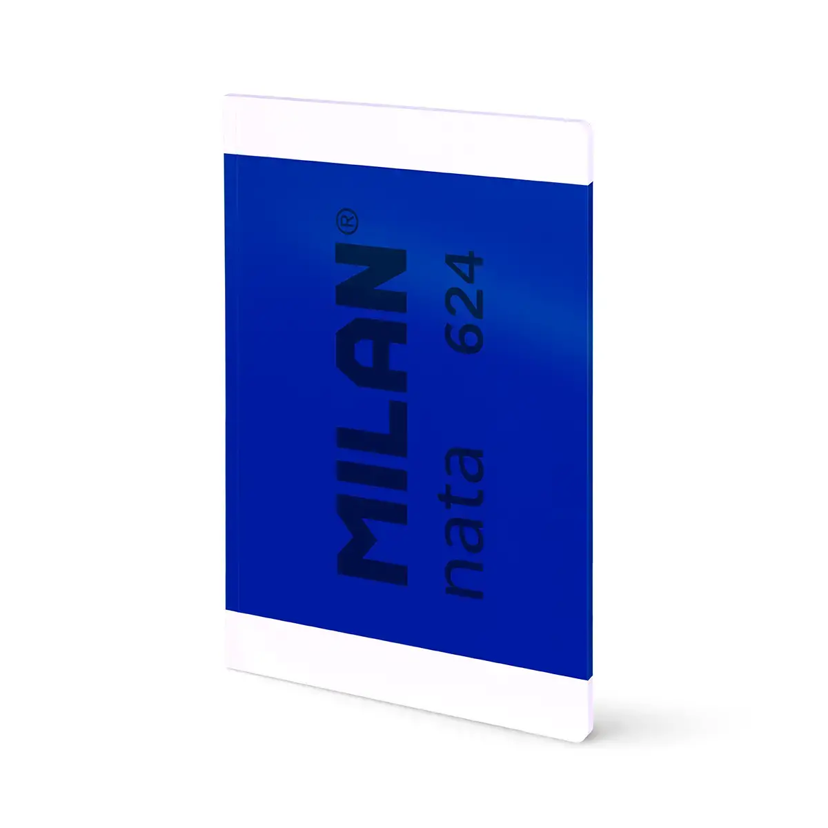 Cahier A4 collé, 48 feuilles blanches de 95 g/m², collection MILAN nata® 624 since 1918, bleu
