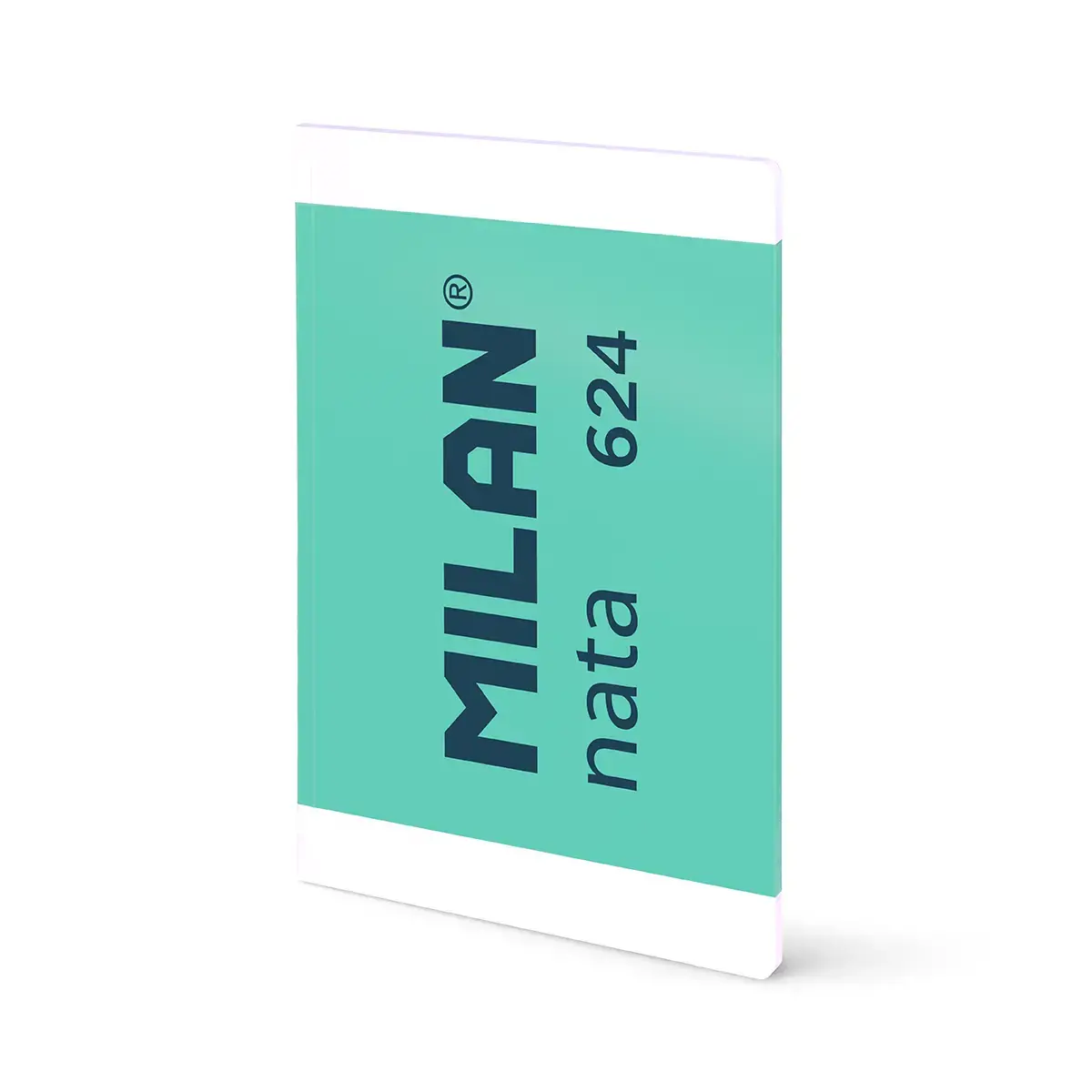 Cahier A4 collé, papier quadrillé, 48 feuilles de 95 g/m², collection MILAN nata® 624 since 1918, vert