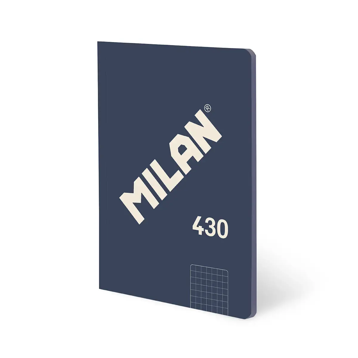 Cahier A4 collé, papier quadrillé, 48 feuilles de 95 g/m², collection430 since 1918, bleu