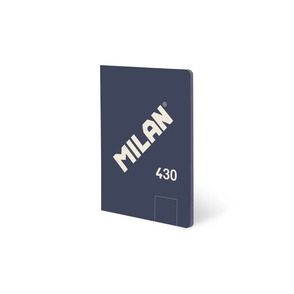 Cahier A5 collé, 48 feuilles blanches de 95 g/m², collection 430 since 1918, bleu
