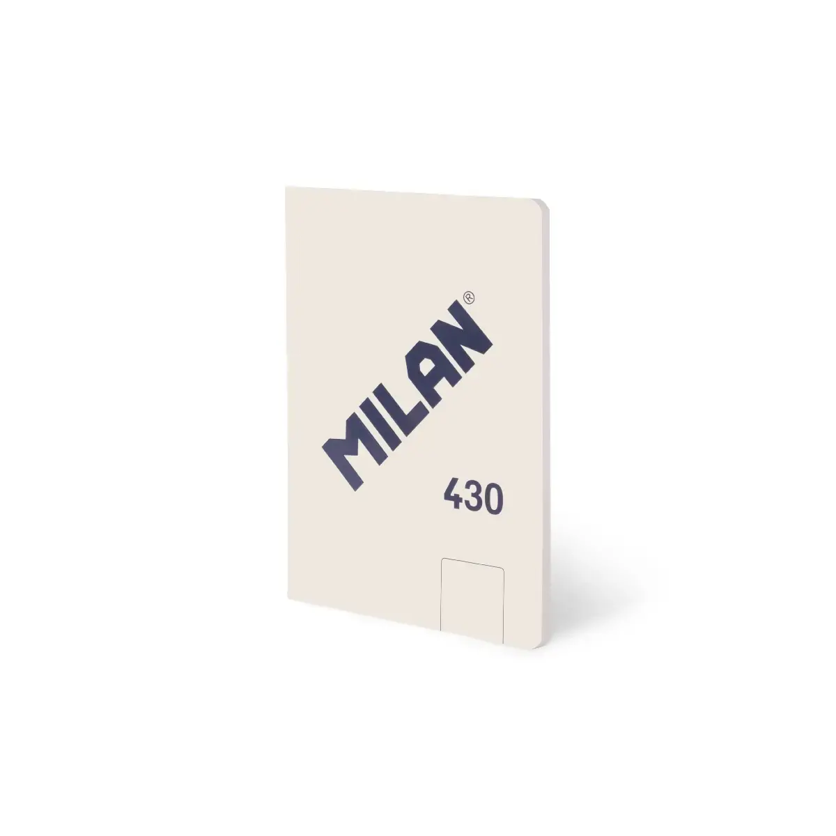 Cahier A5 collé, 48 feuilles blanches de 95 g/m², collection 430 since 1918, beige