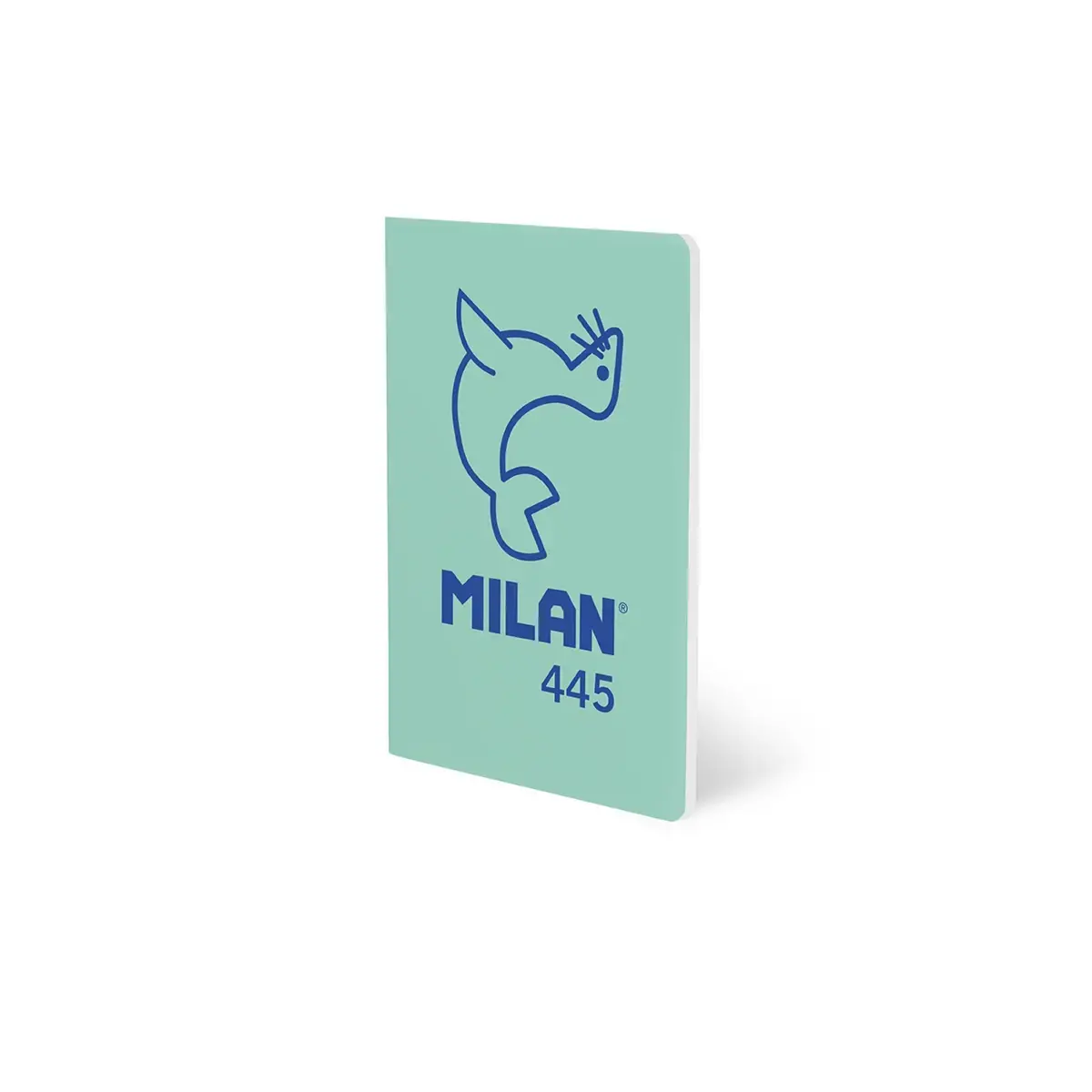 Cahier A5 agrafé, papier ligné, 24 feuilles de 95 g/m², collection 445 since 1918, vert