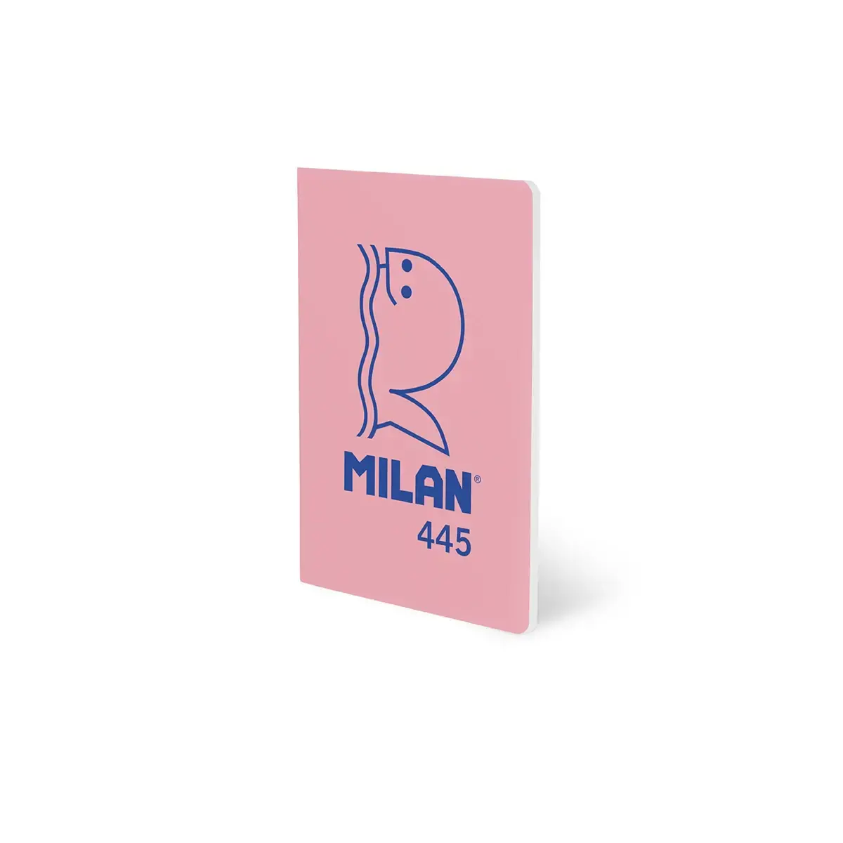 Cahier A5 agrafé, papier ligné, 24 feuilles de 95 g/m², collection 445 since 1918, rose